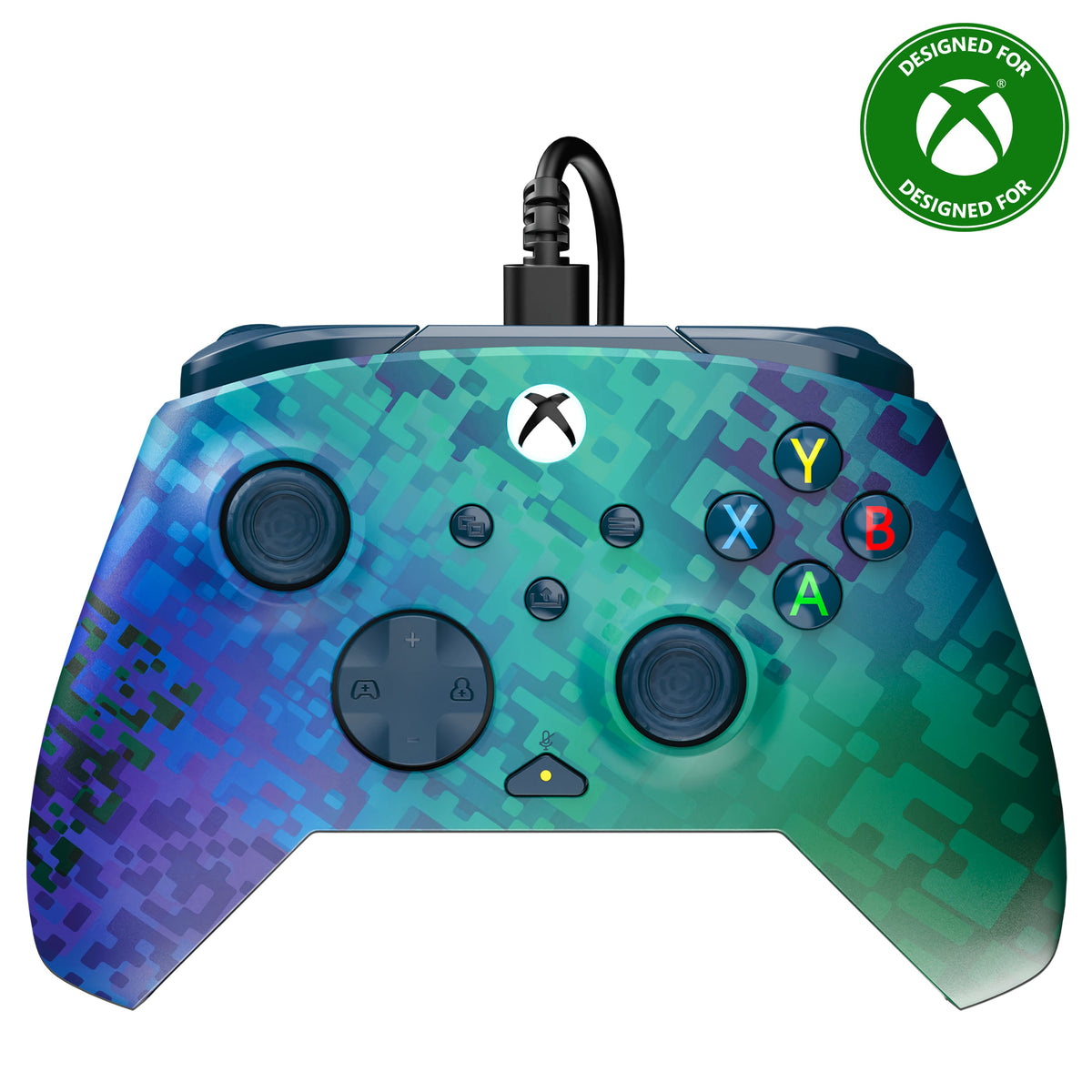 Turtle Beach Rematch Advanced Glitch Green – Xbox/PC – Glitch Green-controller med Xbox-logo