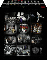 LEGO Star Wars 75419 – Dødsstjernen – æskens bagside med rumstationens scener