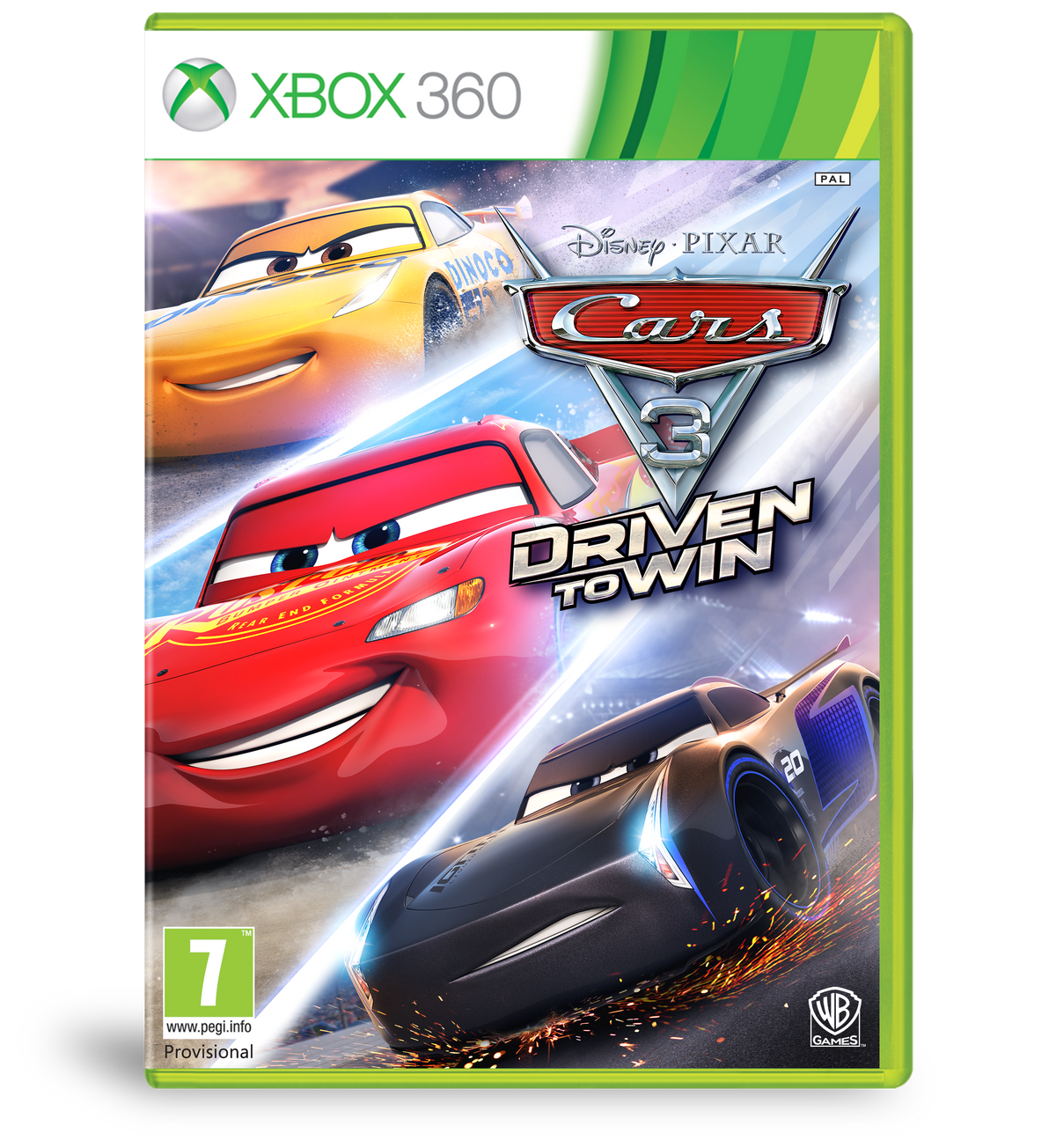 Cars 3: Driven to Win (Import) – Xbox 360 – spilomslag