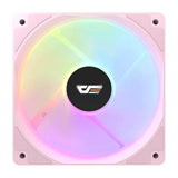 Datorfläkt Darkflash CL12 LED (120x120) (rosa)