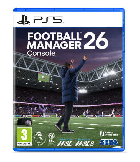 Football Manager 26 – PlayStation 5 – spilomslag