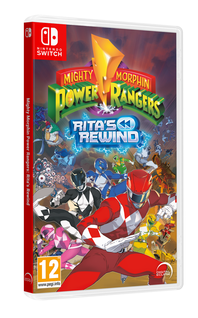 Mighty Morphin Power Rangers: Rita's Rewind – Nintendo Switch – spilomslag