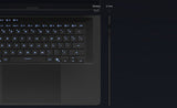 ASUS ROG Zephyrus Duo GX651AX-SR004W – nærbillede af produktets detaljer; layout på billedet er illustrativt