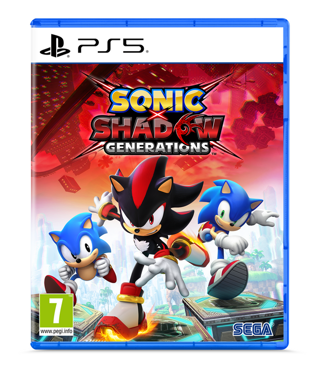 Sonic X Shadow Generations - PS5 - omslag