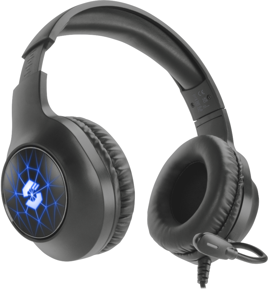 Speedlink - VIRTAS Illuminated 7.1 Gaming Headset, Svart