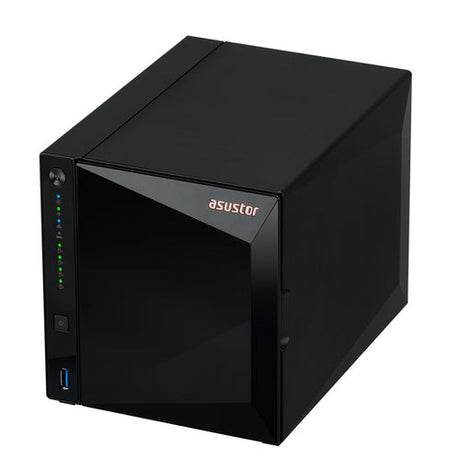 ASUSTOR Drivestor 4 Pro Gen2 AS3304T v2 – set skråt forfra (vinkel 3)