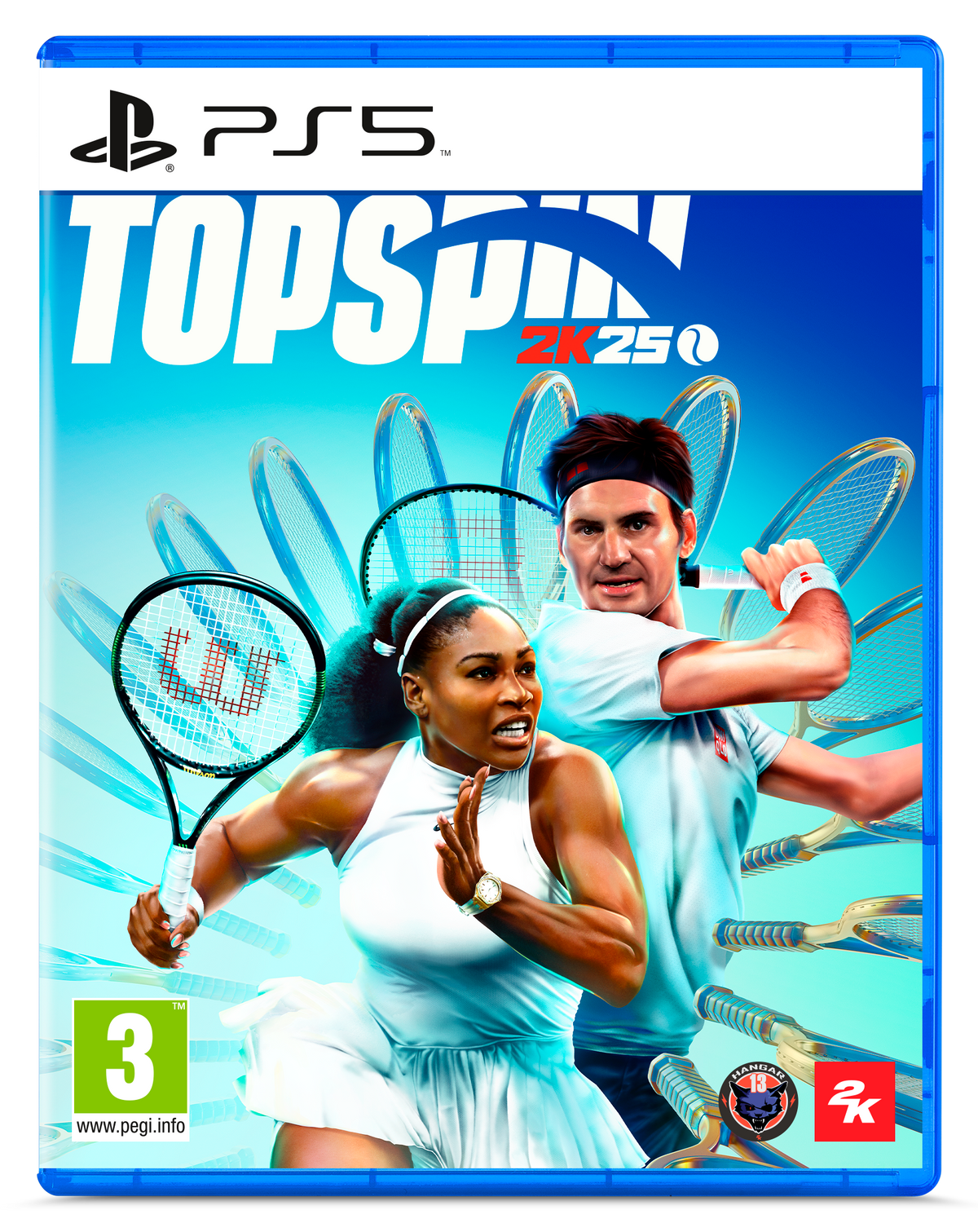 TopSpin 2K25 – PlayStation 5 – spilomslag