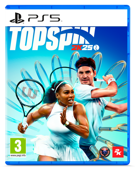 TopSpin 2K25 – PlayStation 5 – spilomslag