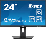Iiyama ProLite XUB2493HSU-B6 24 1920 X 1080 (Full HD) HDMI DisplayPort 100Hz Pivot Monitor