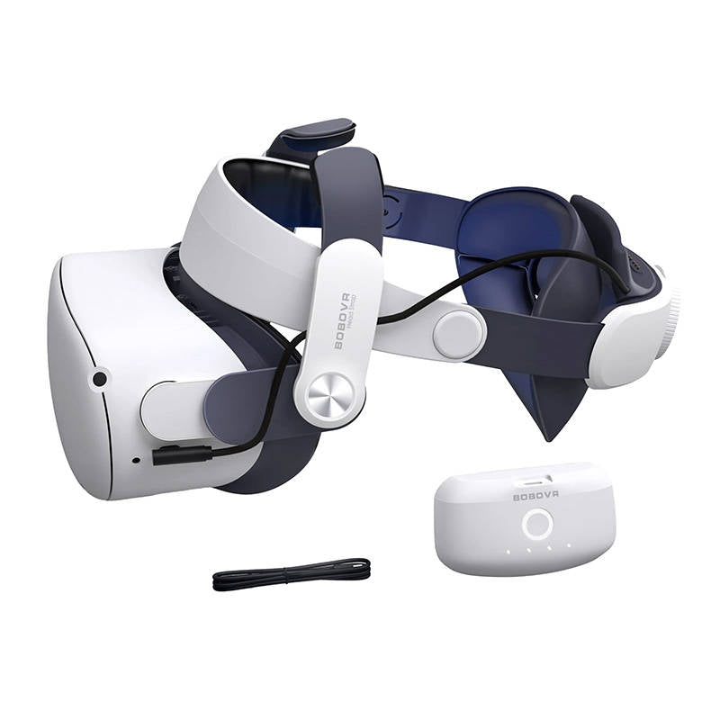 BOBOVR M2 Pro Head Strap + Batteripaket För Oculus Quest 2