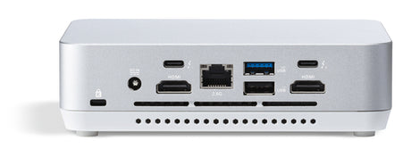 ASUS NUC 14 Pro+ Kit RNUC14RVSU700002I – bagpanel fra modsat vinkel