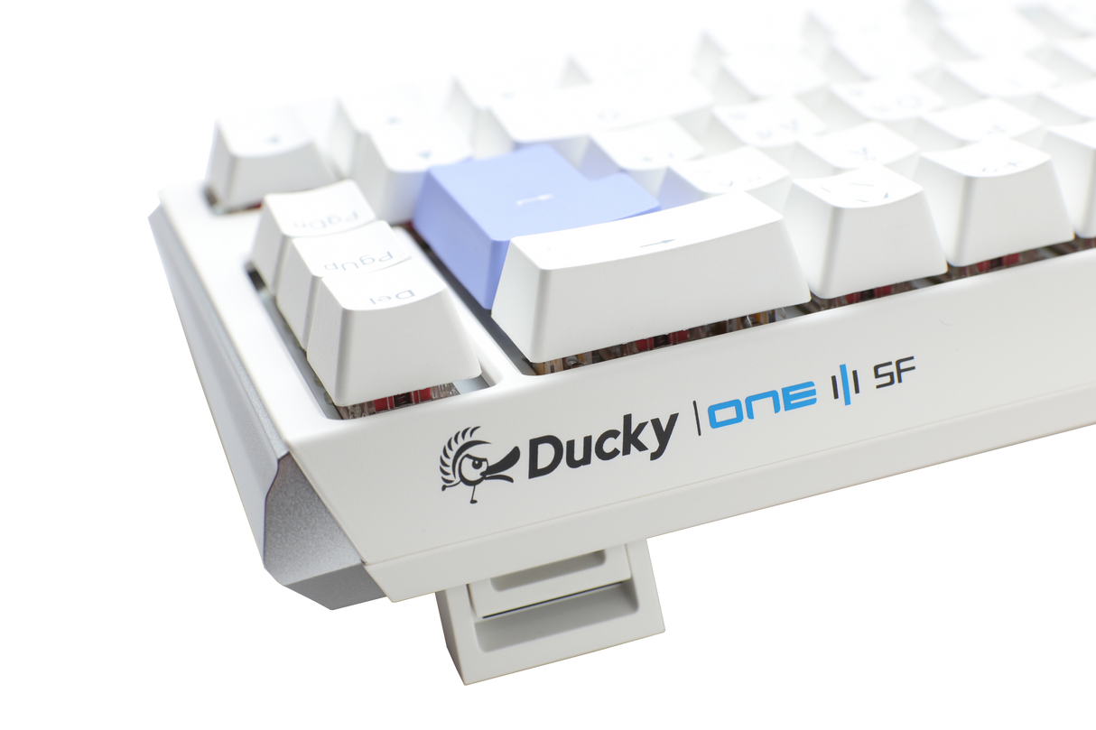 Ducky One 3 - Klassisk Ren Vit Nordisk - SF 65% - Körsbärssilver