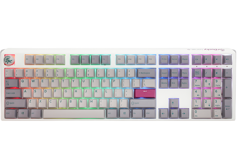 Ducky One 3 - Mist Nordic - Fullsize - Cherry Red - RGB