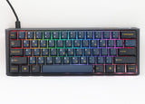 Ducky One 3 Pro - Nazca Line - Mini 60% - Silver Speed - RGB Ducky