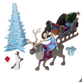 Disney Frozen julekalender – Anna, Elsa og tilbehør – HWX20 – Anna, Sven og vintertilbehør