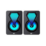 Datorhögtalare Havit SK210mini PRO 2.0 RGB (svart)