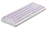 Arbiter – Polar 65 HE – Phantom Clear – SF 65% – Fuji Dual-Rail Magnetic Switches [36g] Linear – ISO Nordic layout