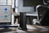ASUS Triple Display USB-C Dock DC300 – illustreret i brug (vinkel 5)