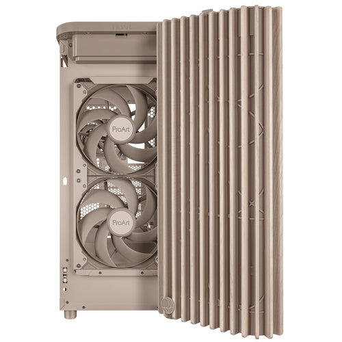 ASUS Proart PA401 Wood Mesh PWM Beige – set skråt forfra