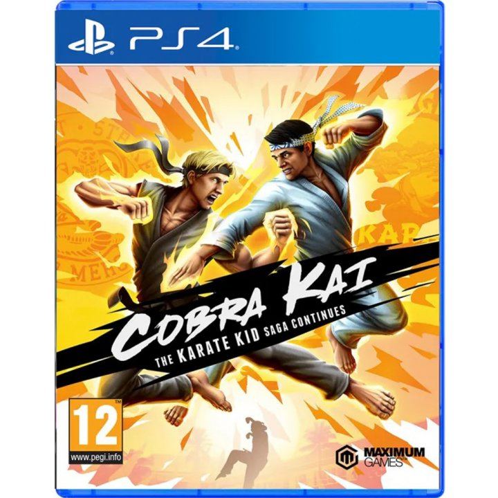 Cobra Kai: The Karate Kid Saga Continues – PlayStation 4 – spilomslag