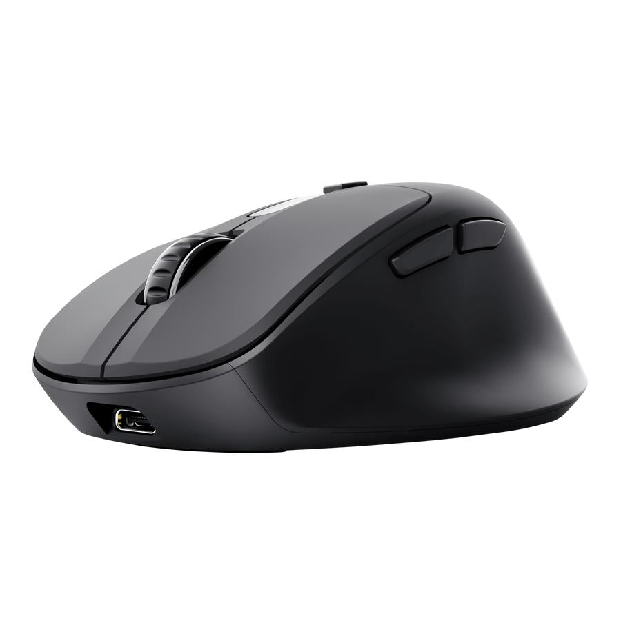 TRUST ZEVO FAST RECH MULTI-WIRELESS MOUSE - BLACK TRUST