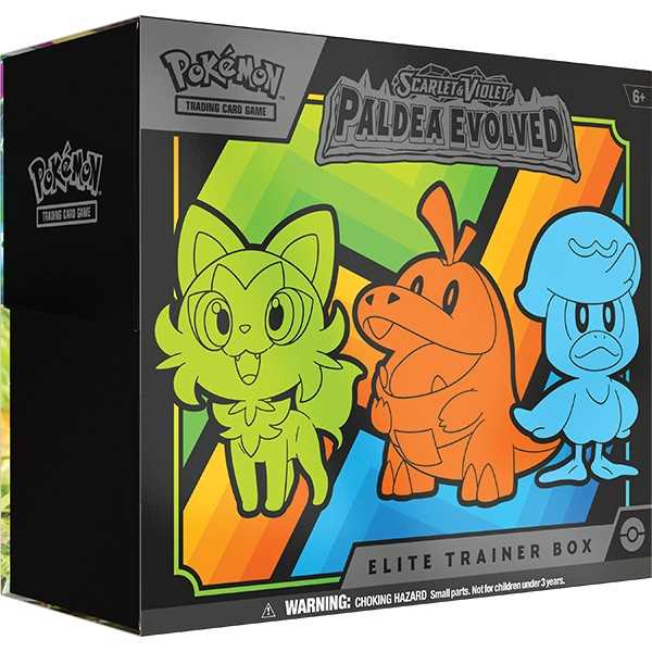 Pokémon – Scarlet &amp; Violet 2 - Paldea Evolved Elite Trainer Box (POK85366)