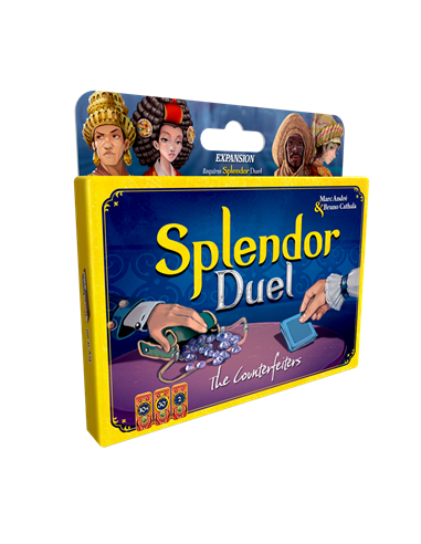 Splendor Duel: Counterfeiters – udvidelse – engelsk – spilæske