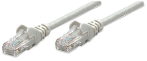 INTELLINET Patchkabel RJ45 U/UTP Cat6 3.00m Hebelschutz grau Intellinet