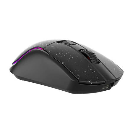 Trådlös Spelmus + Laddningsdocka Dareu A950 RGB 400-12000 DPI (svart)