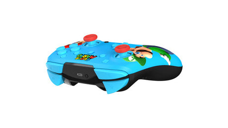 Turtle Beach Rematch RGB Wireless – Mario & Luigi – Switch – controller skråt ovenfra