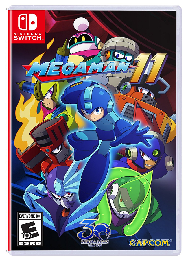 Mega Man 11 Nintendo Switch Import – Amerikansk importemballage