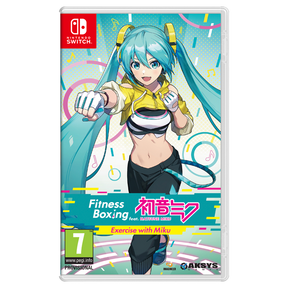 Fitness Boxing feat. HATSUNE MIKU – omslag til Nintendo Switch