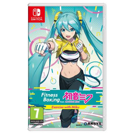 Fitness Boxing feat. HATSUNE MIKU – omslag til Nintendo Switch