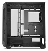 Sharkoon AK5G RGB Black Panoramic Dual Tempered Glass 4x 120mm ARGB PWM Fans USB-C BTF ATX Gaming PC Case Sharkoon