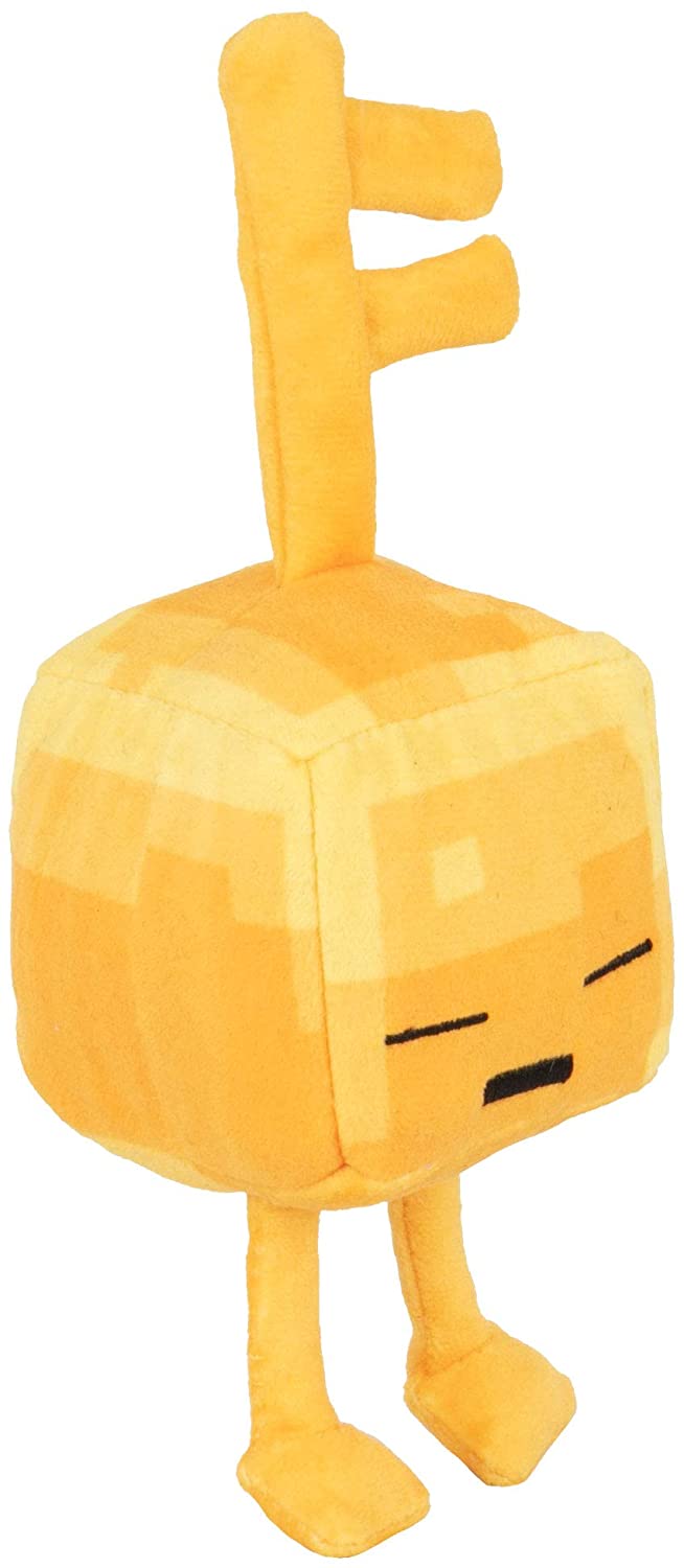 Minecraft Dungeons Mini Crafter Gold Key Sleeping Golem Plysch (4,5 Tum)