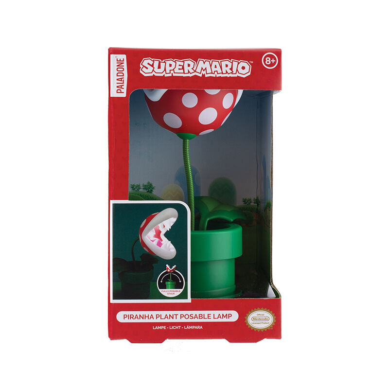 Mini Piranha Plant Poserbar Lampa