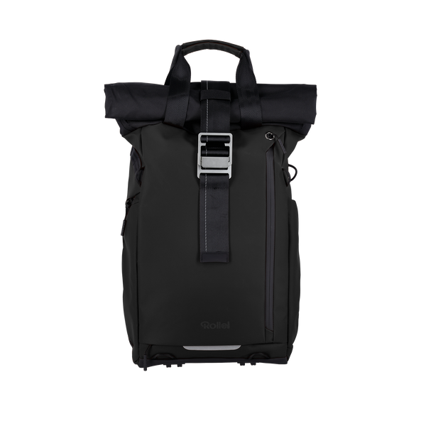 Rollei Fotoliner Ocean Rolltop – kamerarygsæk, sort