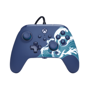 PowerA Advantage kablet controller – Aqua Wave – Xbox/PC – forside