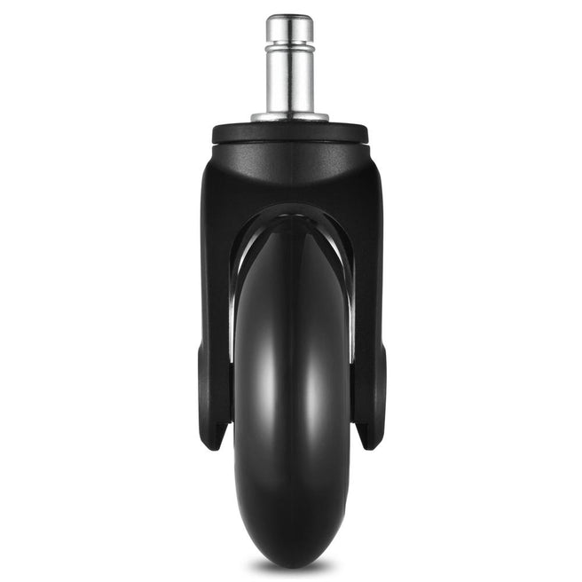 Sharkoon SW10 stolehjul – sort, 75 mm, 11 × 22 mm stift