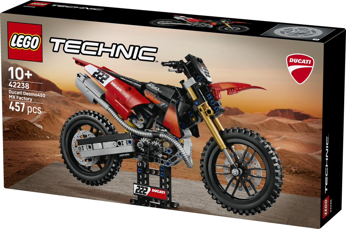 LEGO - Technic - Ducati Desmo450 MX Factory Motorcycle (42238) LEGO