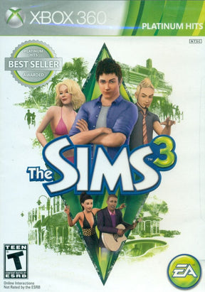 The Sims 3 – Platinum Hits – import – Xbox 360 – spilomslag