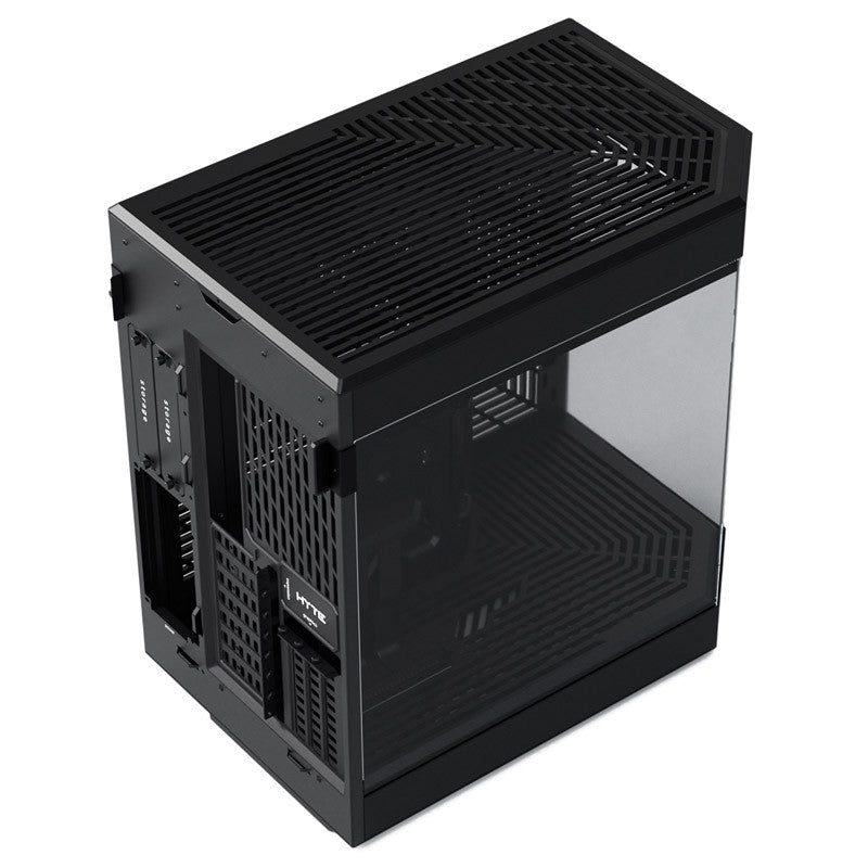 Hyte Y60 Midi Tower - svart/svart, PCI-e 4.0, panoramautsikt över glas