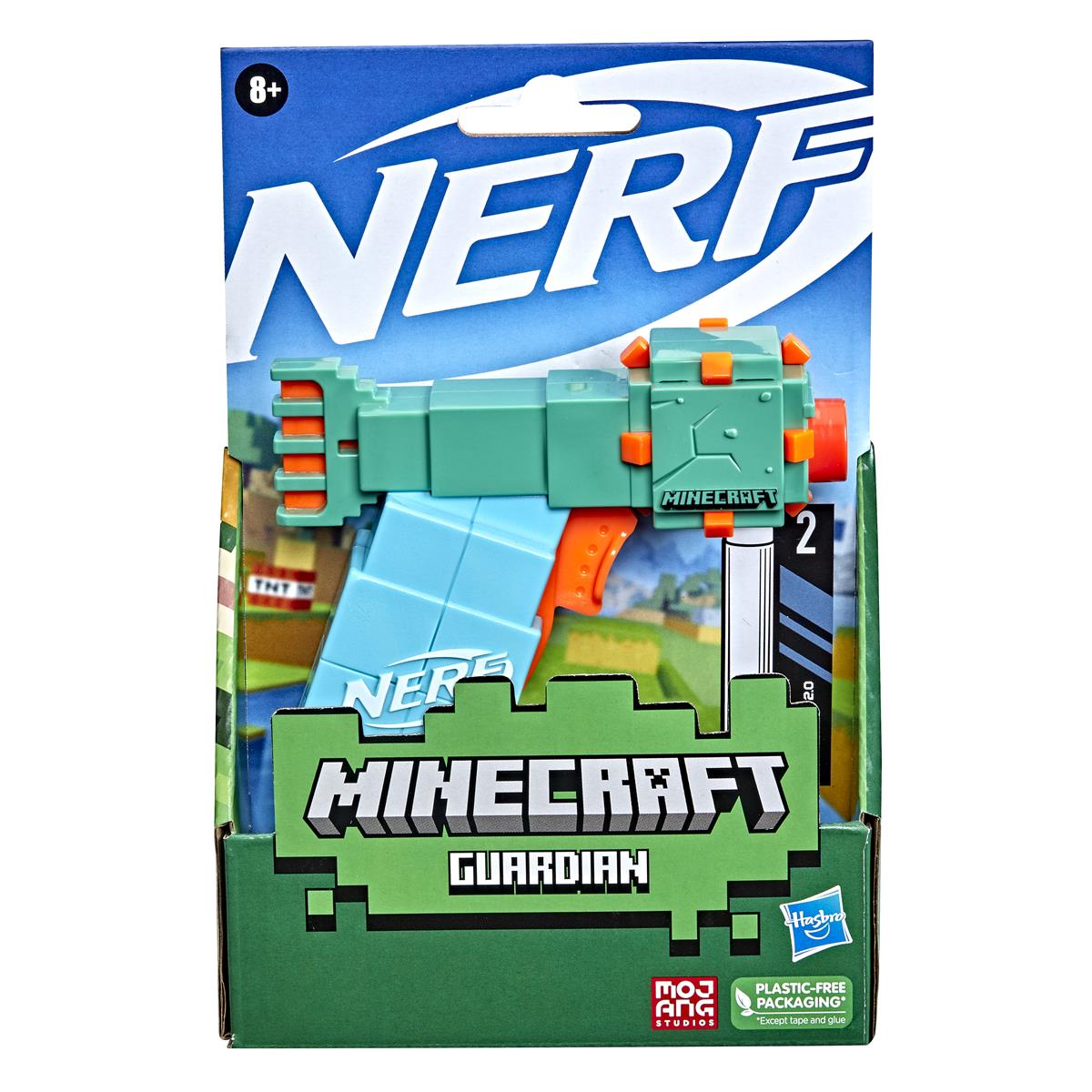 NERF Minecraft Microshots - Guardian
