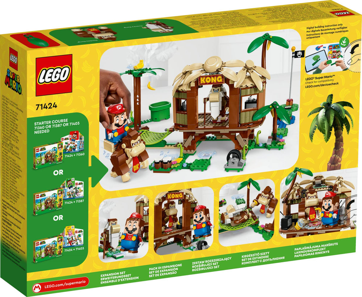 LEGO Super Mario - Donkey Kong&#039;s Tree House Expansion Set (71424)