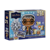 Funko Pocket Pop! Harry Potter julekalender – 24 figurer – kalender og viste indholdsdele