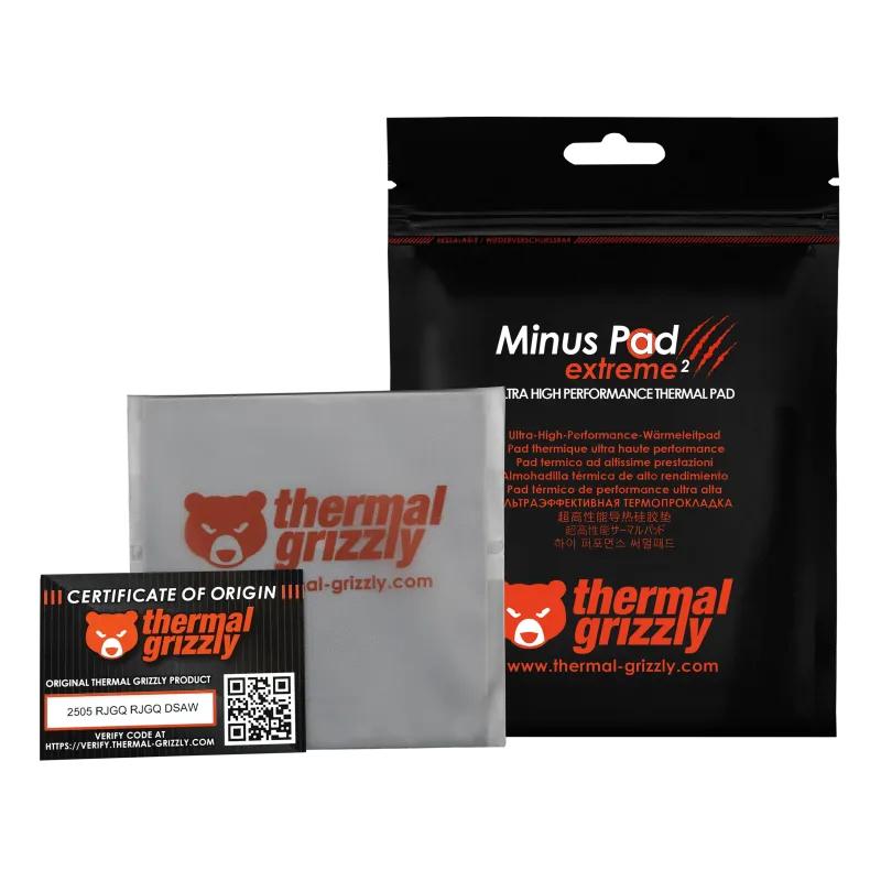 Thermal Grizzly Minus Pad Extreme V2 - 100x 100x 2,0 mm Thermal Grizzly