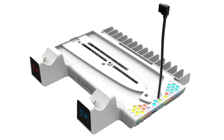 Oniverse Ps5 Nexus 5 Multifunction Stand For Ps5 - White ONIVERSE