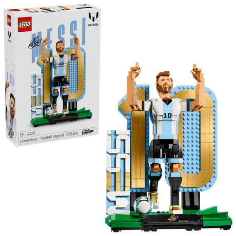 LEGO - Editions Football - Football Legend Lionel Messi (43015) Lego
