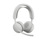 Logitech - Zone Wireless 2 ES – Wireless Noise Cancelling Headset with Adaptive Hybrid ANC, Bluetooth Logitech