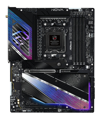 ASRock X870E NOVA WIFI bundkort - produktbillede 2